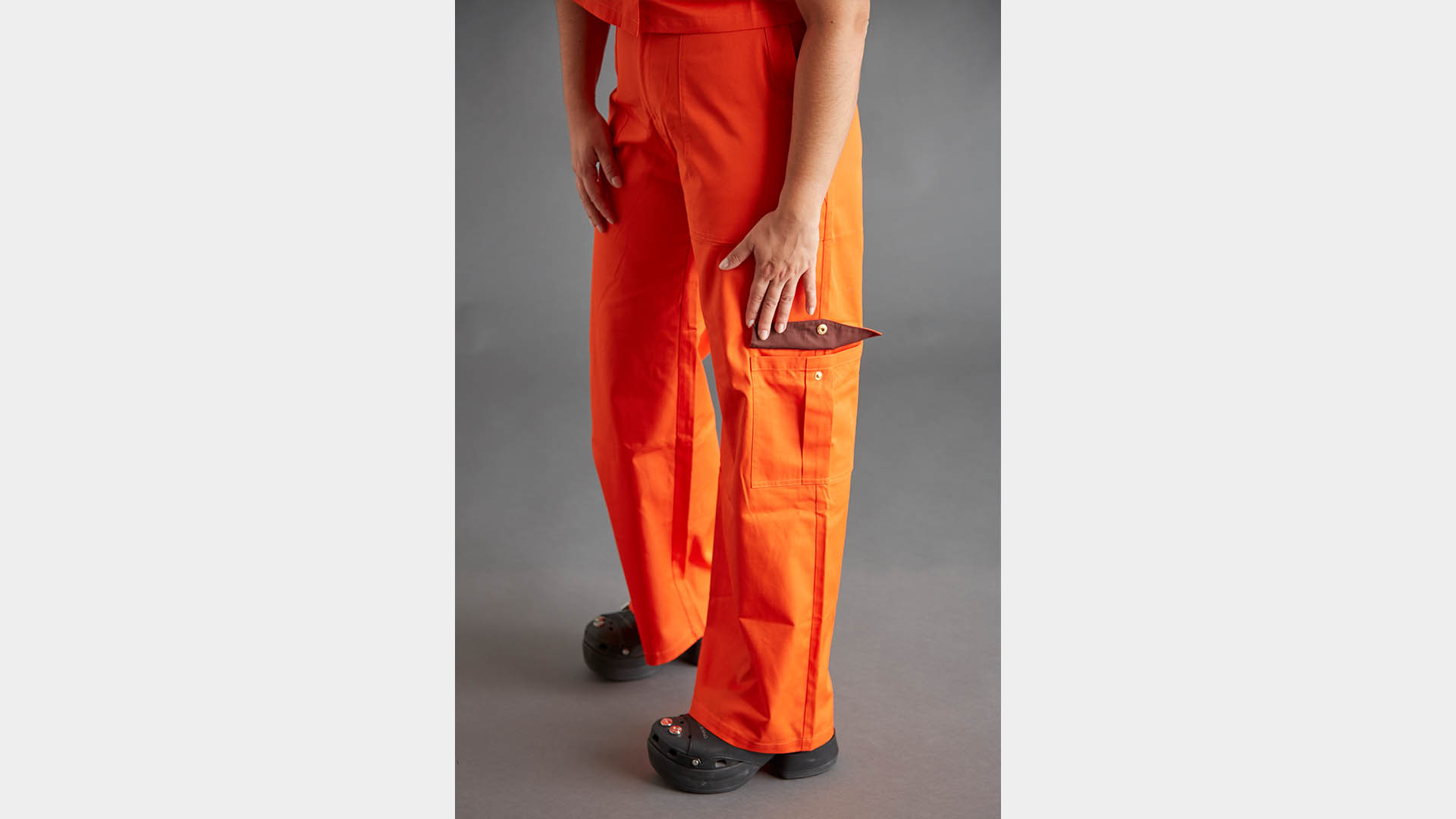 Collection Baggy Orange - Pantalon